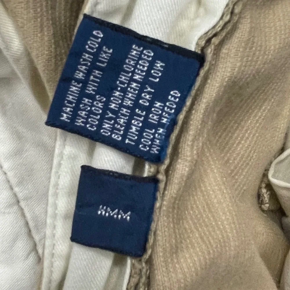 Polo Ralph Lauren Men Corduroy Pants 35/30 Tan Prospect Pant Cotton Classic